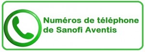Sanofi : téléphone Téléphoner à Sanofi Aventis
