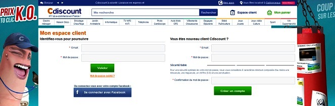 Contacter Cdiscount sur internet email cdiscount