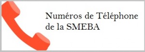 Numéro de téléphone de la Smeba téléphoner à la SMEBA