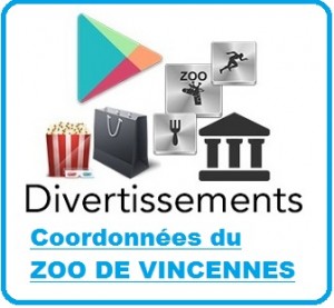 coordonnées ZOO de vincennes Contactez le zoo vincennes