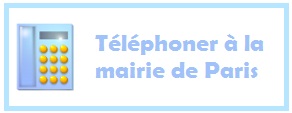 Numéro de téléphone de la mairie de Paris