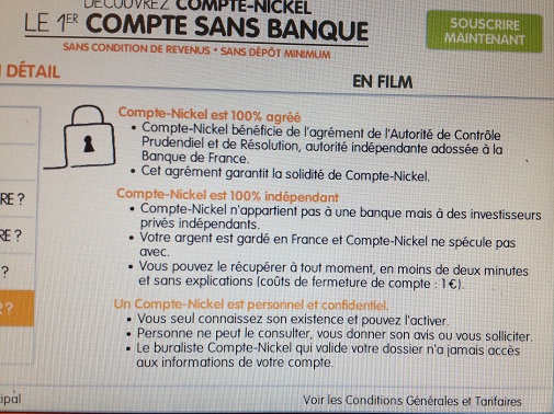 contacter nickel paris