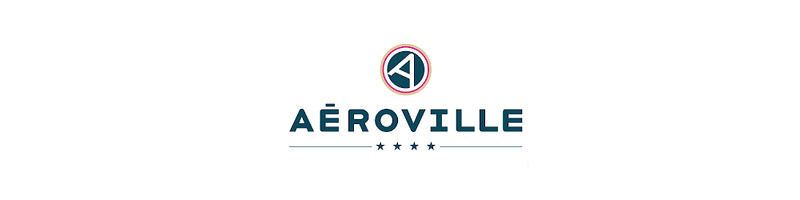 Logo d'Aéroville.