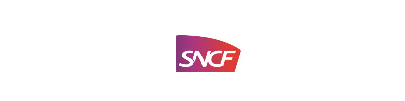 Logo de la SNCF.