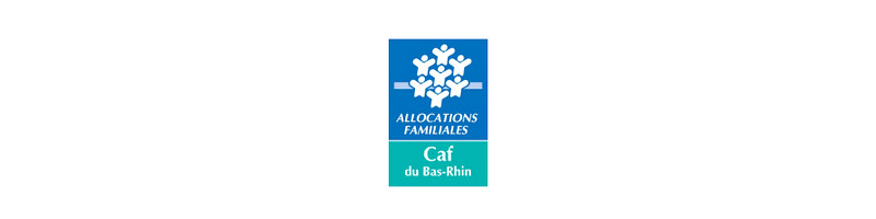 Logo de la CAF du Bas-Rhin.