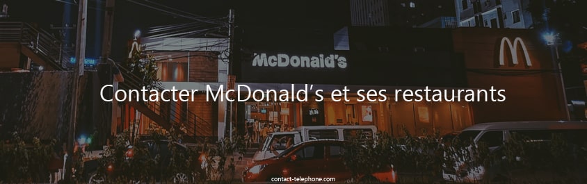 Contacter McDonalds