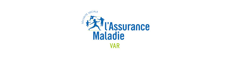 Logo de la CPAM du Var.
