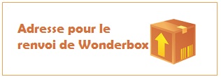 Adresse postale de Wonderbox