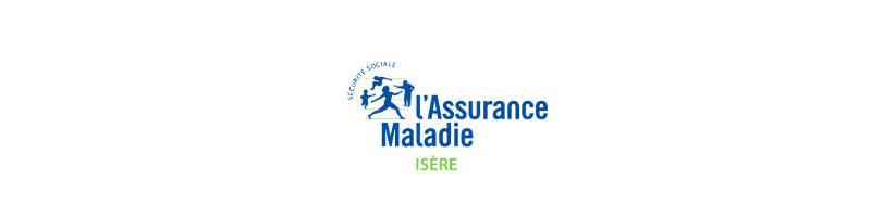 Logo de la CPAM de l'Isère.