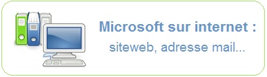 Contacter Microsoft sur internet