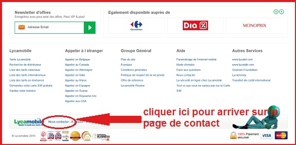 Contact Lycamobile