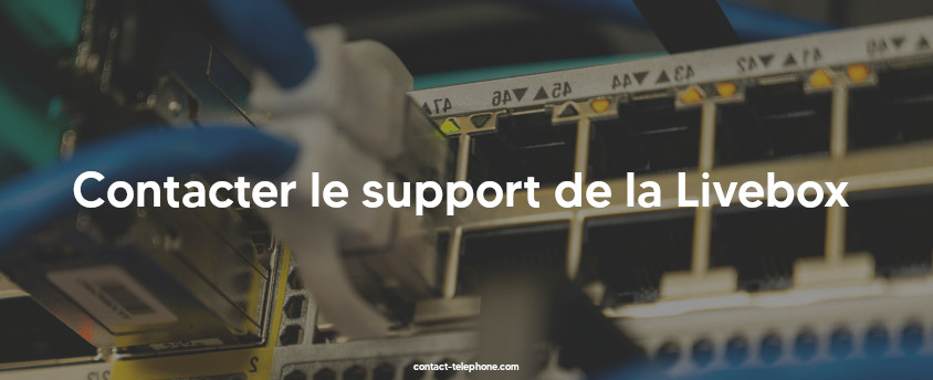 Box internet avec connectique et des câbles de branchés.