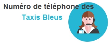 numero, adresse des taxis bleus