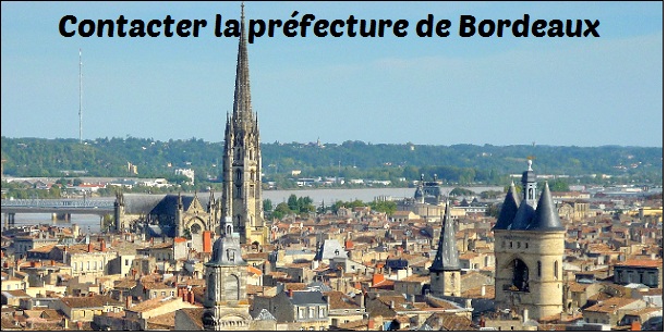 Contact préfecture Bordeaux