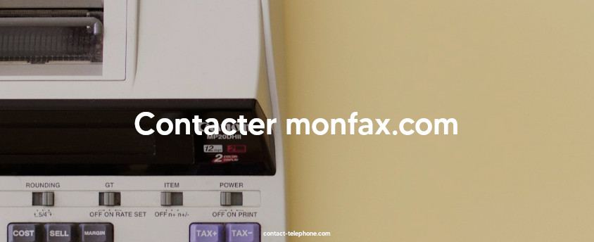 Télécopieur ou fax vue du dessus.