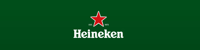Logo de la marque Heineken.