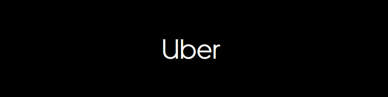 Logo d'Uber.