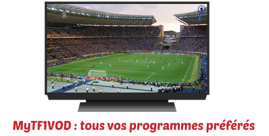 Télévision diffusant un match de football.