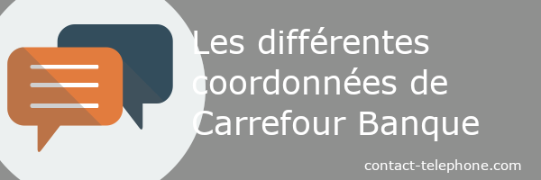 coordonnees carrefour banque
