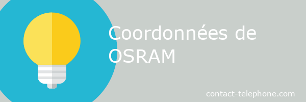 coordonnees osram