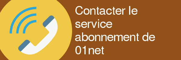 contact abonnement 01net