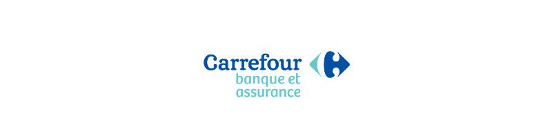 Logo de Carrefour Banque et Assurance.