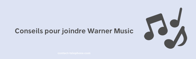 Adresse Telephone Warner Music