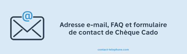 Cheque Cado Contact Mail