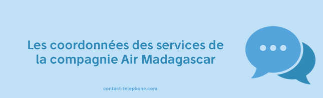 Telephone Adresse Air Madagascar