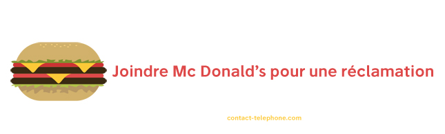 Contacter Mc Donald's