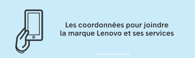 Lenovo numero, adresse et mail