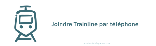 Numero de telephone Trainline