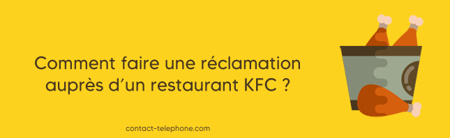 Contacter KFC pour une reclamation