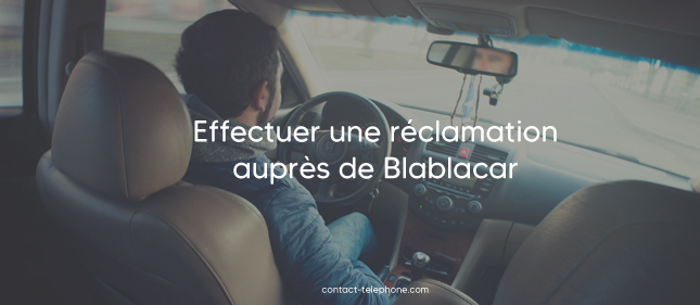 Blablacar contact reclamation