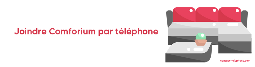 Comforium contact par téléphone