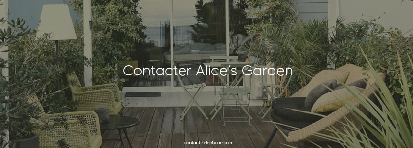 Contacter Alices Garden