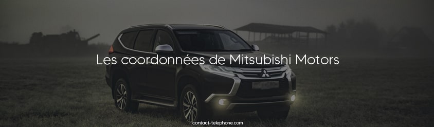 Contacter Mitsubishi Motors