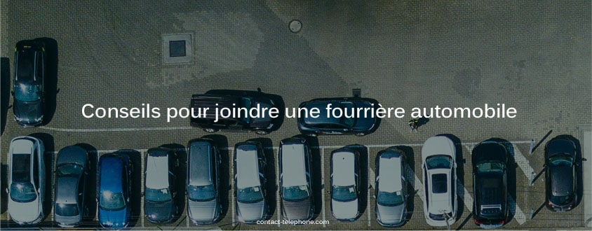 Contact Fourriere voiture