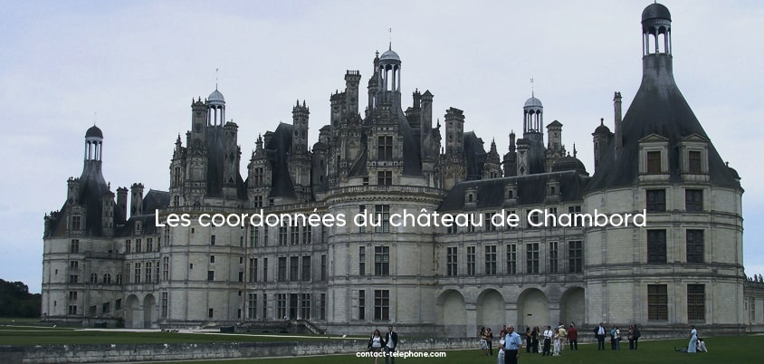 Adresse, telephone et horaires de Chambord