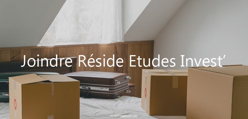 Contacter Reside Etudes Invest