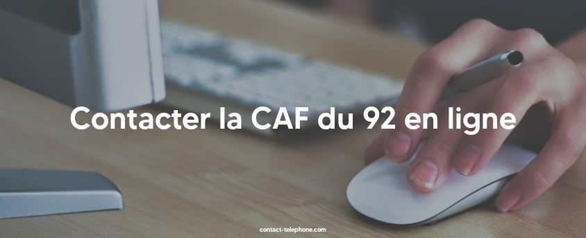 Contacter la CAF 92