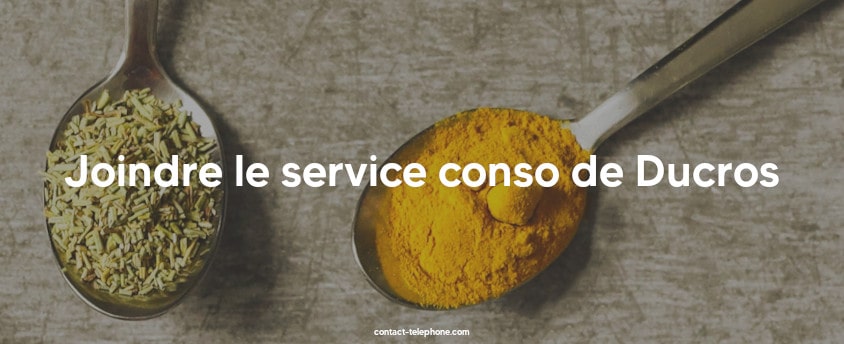 Service consommateurs Ducros