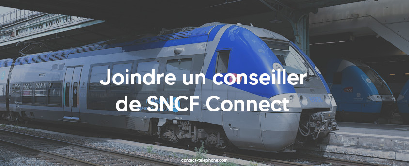 Train de la SNCF sur un quai.