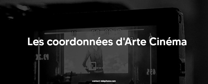 Adresse Arte France Cinema