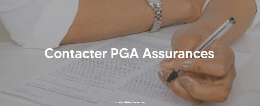 Contacter PGA Assurances