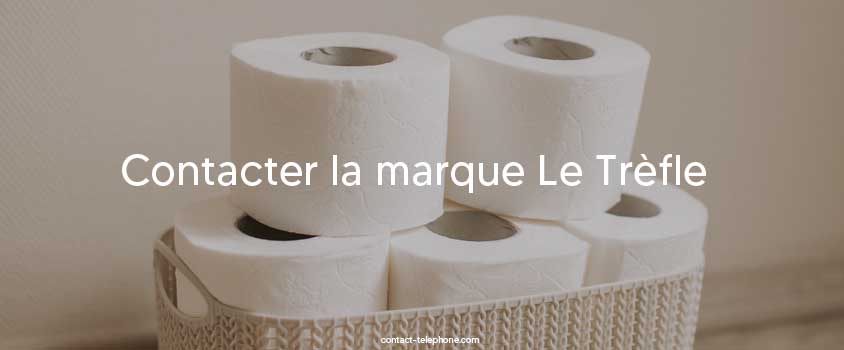 Rouleaux de papier toilette Le Trèfle dans un panier.