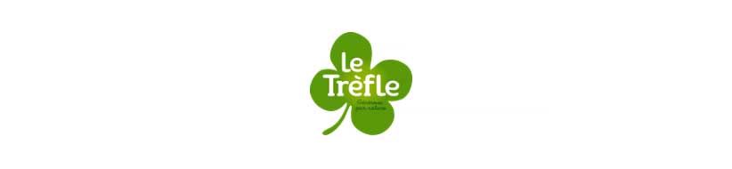 Logo de la marque de papier toilette Le Trèfle.