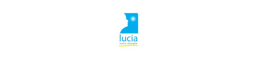 Logo du fournisseur d'énergie Lucia.