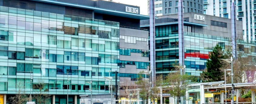 Locaux (bâtiments) de la BBC.