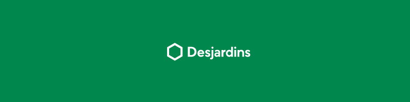 Logo de Desjardins.